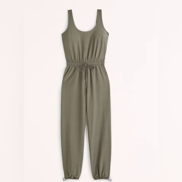 Abercrombie & Fitch Pants - Abercrombie Traveler Jumpsuit Olive Green Sz S